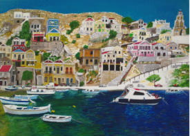 2015 Greek Coastal Village
